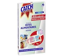 CATCH EXPERT - Piège Anti-Mites Alimentaires Inodore, Protection Efficace pour Garde-Manger (à l’unité) - Le Lot De 3