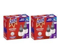 CATCH EXPERT Recharges liquides Répulsif Maxi Format 2 x 45 Nuits