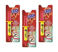 CATCH Lot de 3 Seringues 10 g Gel Anti-Cafards et Blattes