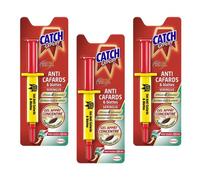 CATCH Lot de 3 Seringues 10 g Gel Anti-Cafards et Blattes