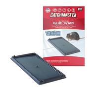 Catchmaster 4X Piège à Rat Collante 1448B - Piège à Souris et Rats - Anti Souris Efficace - Plaque Collante Efficace et Professionnel