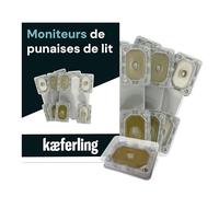 Catchmaster Détecteurs Punaise Lit - 20 Pièces - Produit Puissant Contre Nuisibles - Compatible Housse Protection - Moniteur Punaise de Lit