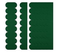 CATELL 32 Pièces Bardeau Bitume Toiture Mini Bardeaux de Toit Auto-Adhésifs | Vert Bardeau Toit Imperméabilité 30x5cm & 30x11cm pour Nichoir Abri de Jardin Hôtel à Insectes Clapier Cabane D'arbre
