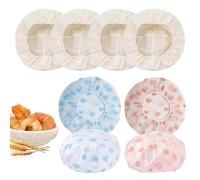 CATELL 4+4 Pièces Insert en Tissu pour Panier à Banneton pour Pain 25 cm