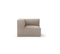 Ferm Living Canapé modulable Catena tissu cotton linen natural. connect corner 200