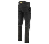 Caterpillar Cat Pantalon de Travail Extensible avec Poche pour Homme, Noir, 38 W/32 L