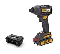 Caterpillar hocs sans fil 18V, 2 batteries 2,0 Ah Li-Ion, chargeur DX71