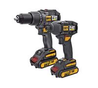 Caterpillar - Kit de perceuse à percussion hocs sans fil DX12K
