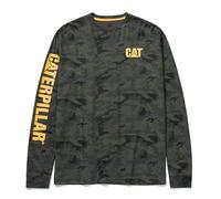 Caterpillar T-Shirt à Manches Longues Bannière de Marque déposée pour Homme T-Shirt Manga Larga De La Marca, Camouflage Nocturne., XL