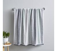 Catherine Lansfield Bath Kelso Serviette de Bain en Coton Doux et Absorbant Vert 450 g/m²
