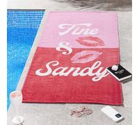 Catherine Lansfield Fine and Sandy Paire de Serviettes de Plage