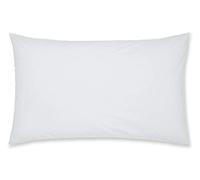 Catherine Lansfield Housewife Lot de 2 taies d'oreiller en Coton Percale Doux sans Repassage