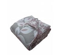 Catherine Lansfield Inga Leaf Couvre-lit 240 x 220 cm Rose