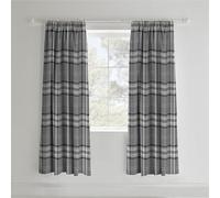Catherine Lansfield Kelso Rideaux-Gris Anthracite