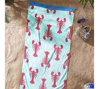 Catherine Lansfield Lobster 76X160 Serviette DE Plage (Paire)