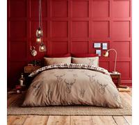 Catherine Lansfield Parure pour lit Super King Size Motif Cerfs