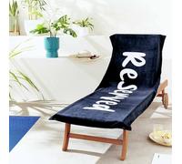 Catherine Lansfield Reserved Lounger 76X200+20 Serviette DE Plage (Paire)