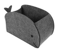 CATIEBYE 3pièces Panier De Rangement Pliable Feutre Forme De Baleine Pour Garçon Fille Organisateur De Jouets Et Sundries Pour Chambre Salon Buanderie
