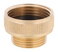 CATIEBYE Adaptateur Installation Facile en Laiton à 3/4 Pouce Mâle 1 Pouce Femelle Connecteur Polyvalent pour Tuyau D'arrosage pour Système d'eau de Jardin