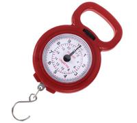 CATIEBYE Balance Portable Légère en Plastique et Métal, Peson Suspendu Précis 10kg, Facile à Transporter Pêche Fermes Couleur Aléatoire