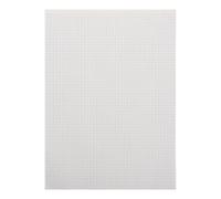CATIEBYE Bloc de Papier Millimétré Épais Cahier Quadrillé Grand Format 40 Feuilles pour Étudiants pour Mathématiques et Dessin Scolaire
