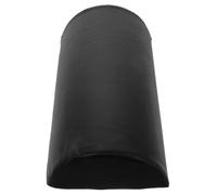 CATIEBYE Coussin Demi Cylindrique pour Table de Massage en Mousse à Mémoire de Forme Noir, Support Confortable et Maintien Forme, pour Salons de Beauté et Thérapeutes