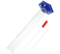 CATIEBYE Cylindre Gradué en Verre 250ml Stable avec Pipette Compte-gouttes et Agitateur pour Laboratoire et Recherche Chimique Facile à Lire