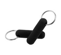 CATIEBYE Emporte-pièces à Cigares Porte-clés 2pcs en Caoutchouc et Métal, Coupe Précise et Nette, Design Élégant pour Amateurs de Cigares en Déplacement