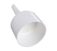 CATIEBYE Entonnoir de Büchner Design Simple et Finition Soignée en Plastique Blanc 70mm pour Laboratoire Filtre Haute Aspiration pour Recherche Scientifique et Chimie