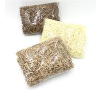 CATIEBYE Papier Froissé en Vrac 2 Pcs 100 G Papier Kraft Teinte Café pour Présentation et Calage pour Remplissage Panier et Emballage Cadeau
