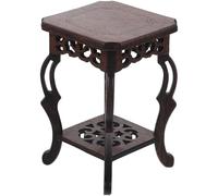 CATIEBYE Présentoir en Bois pour Pot de Fleurs et Boîte à Bijoux | Assistant de Rangement, Maintien et Exposition, Usage Maison ou Espace de Vente, Finition Bois