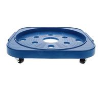 CATIEBYE Support Facilite Le Changement de Cylindre avec Roues pour Bouteille de Gaz Propane Base Stable en Acier Inoxydable et PP, Plateau Renforcé Cuisine Familiale ou Restaurant