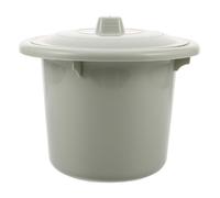 CATIEBYE Urinoir Portable en Plastique avec Couvercle, Crachoir en Plastique pour Adultes, Grande Capacité, pour Maison et Voyage Réutilisable