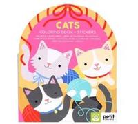 Cats Coloring Book Stickers - Petit Collage - Chronicle Books - Livre en Anglais - Paperback Petit CollagePetit Collage (Auteur)