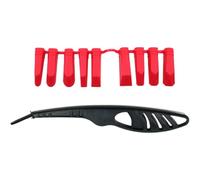 Caulk Scraper Tool - 9 In 1 Ergonomic Grout Sealant Spatula, Caulk Remover Scraper | ABS 22.3x3cm Multi Use Silicone Sealant Finishing Tool For Kitchen Shower Window Glass Bathroom Wood, Clean