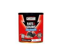 CAUSSADE Anti-Rats & Souris - 10 Sachets Pâtes - 150g | Forte Infestation - Lieux Secs & Humides - Prêt à l'Emploi - Une Ingestion Suffit - France - CARSPT150N