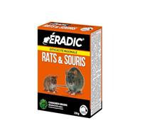 Caussade ERADIC Canadien Grains Anti-Rats & Souris - 6 Sachets - 150g | Efficacité Maximale - Lieux Secs - Prêt à l'Emploi - Une Ingestion Suffit - ERSC150