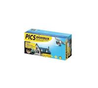 CAUSSADE Pics Anti Pigeons -1 Mètre de Protection - Facile à Installer - Discret - Anti Pigeons, Moineaux, Mouettes, Cordeaux, Etourneaux, IREPOIPIC