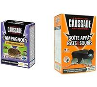 Caussade KIT Rats/Souris Appâts + Boîte Appât