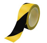 Caut Ta Large avertissement Ta Jaune Noir 10 mm à 100 mm Largeur 20 m Longueur Ta Safe Ta pour le marquage d'événements et zones dangereuses