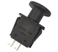 Cautyfky 93-9998 Commutateur de prise de force d'embrayage de tondeuse 6 bornes 10 A, interrupteur d'embrayage à lame, convient pour Toro TimeCutter Z4200/Z4220/Z5000/Z5020/Z5030/Z5035/Z5040/Z5060