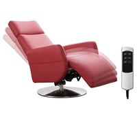 Cavadore Fauteuil TV Cobra avec 2 moteurs électriques - Fauteuil TV électrique avec télécommande - Fonction relaxation - Fonction couchage - Ergonomie M - Charge maximale : 130 kg - 71 x 110 x 82 cm -