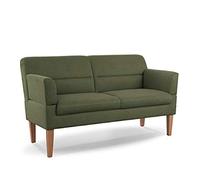 CAVADORE Kira Canapé en Tissu Olympia Olive 176 x 94 x 81 cm