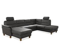 CAVADORE Palera d'angle en hêtre, Taurus Anthracite, Grand modèle