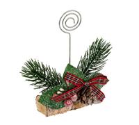 Cavalier de Table Branche & Baies 15cm Vert