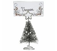 Cavalier de Table Sapin Argent 10cm