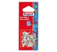 Cavalier fixe-câble Multifix x20 - D: 7 mm à D: 10 mm - gris