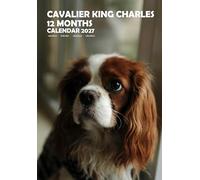 Cavalier King Charles Dog Calendrier mural 2027 format A3, à spirales, format A3 (MPRA)