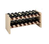 ASTIGARRAGA KIT LINE KATEA16 Kit Line Casier à Bouteille en Pin Massif / Bois Beige 64 x 27 x 4,5 cm