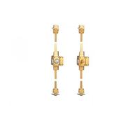 CAVERS ISEO DFA77014 Verrou 3 Points à Bouton-Cylindre 65 mm-Gauche-15100655HB3